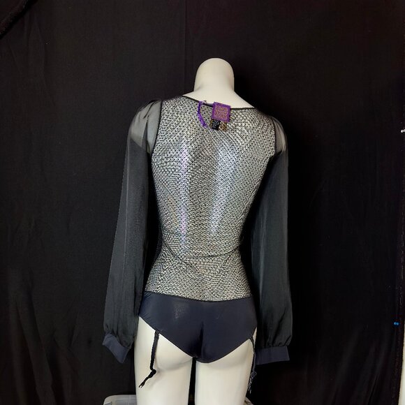 MASION CLOSE BODYSUIT W/PANTY - Picture 7 of 9